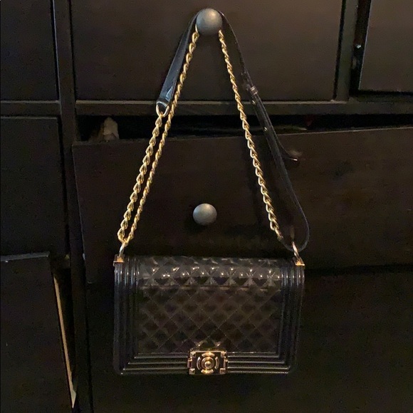 Handbags - Black Jelly Bag